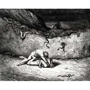   Print Dore Gustave 62 That sprite of air is Schicchi