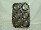   muffin pan made in the USA by Ekco   quality old Tin cupcake mold