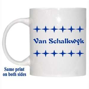    Personalized Name Gift   Van Schalkwyk Mug 