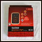 SanDisk Sansa Clip+ Clip Plus Red 4 GB Digital  Player New in Box 