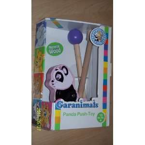  Garanimals Panda Push Toy(Natural Wood) Toys & Games
