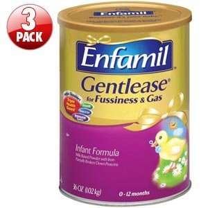  Enfamil Gentlease LIPIL Infant Formula Powder 3 Pack 36 oz 