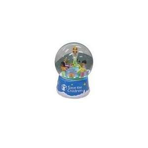  Set of 3 Save the Children Musical Christmas Waterglobes 