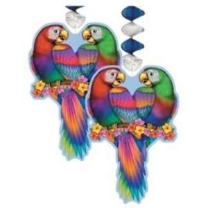  Tropical Parrot Danglers