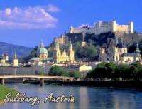 AUSTRIA  Salzburg Travel Souvenir Fridge Magnet  