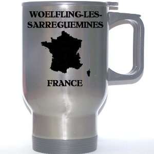  France   WOELFLING LES SARREGUEMINES Stainless Steel Mug 