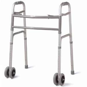  Deluxe Bariatric Walker with Dual 5 Inch Wheels (Each 