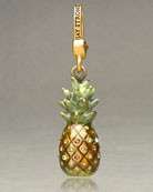 New Jay Strongwater $95 Pineapple Charm NWOT  