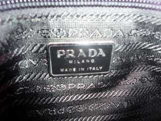   PRADA signature pink nylon bag purse tote & card RARE Saks $795  