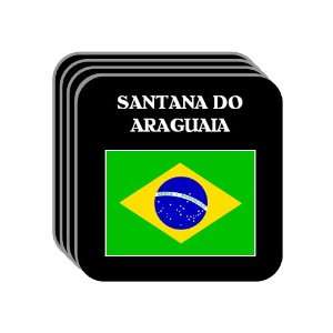 Brazil   SANTANA DO ARAGUAIA Set of 4 Mini Mousepad Coasters