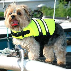 Yellow Dog Life Jacket Water Safety Vest XSMALL 7 15lb  