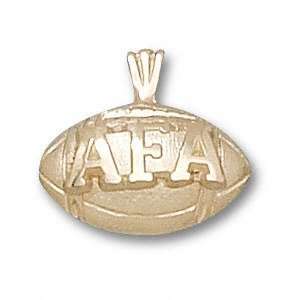   Air Force Falcons 14K Gold AFA Football Pendant