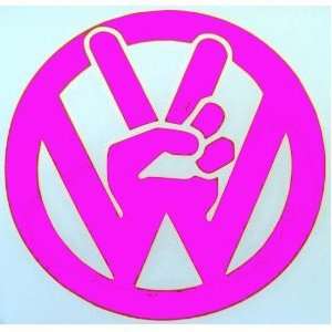  VW VOLKSWAGEN PEACE SYMBOL   Vinyl Decal Sticker 5 HOT 