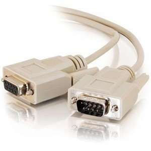  Cables To Go 25201 DB9 M/F Extension Cable (3 Feet, Beige 