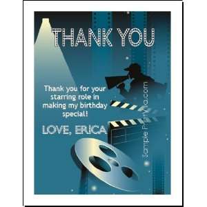  Movie Star Thank You Cards
