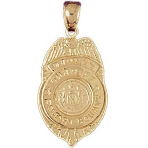  14kt Yellow Gold Raleigh County Pendant Jewelry