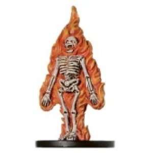  D & D Minis Burning Skeleton # 49   Deathknell Toys 