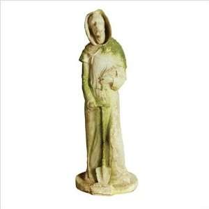   OrlandiStatuary FS69980 Religious Saint Fiacre Statue