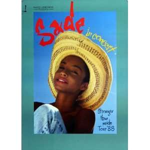  Sade   Stronger Than Pride 1988   CONCERT   POSTER from 