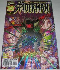 AMAZING SPIDER MAN (Vol 2) #25 (Marvel 2001) Holo foil enhanced cover 