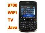 Keyboard WIFI TV JAVA AT&T T MOBILE PHONE DUAL SIM 9700  