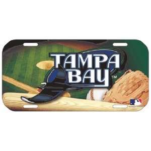  MLB Tampa Bay Devil Rays High Definition License Plate 