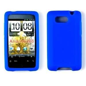  HTC Aria Silicone Skin Blue Zooly Cell Phones 