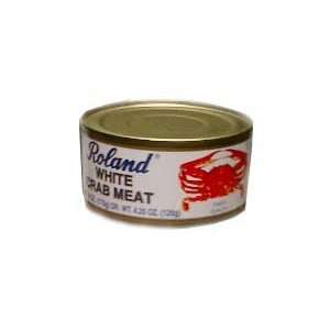 White Crab Meat (Roland) 6oz (170g) Grocery & Gourmet Food
