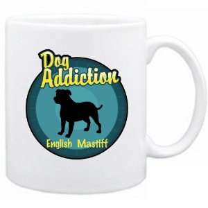    New  Dog Addiction  English Mastiff  Mug Dog