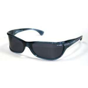  Arnette Sunglasses Smoker Grey Light Blue Sports 