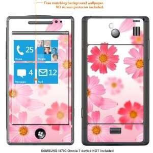  Protective Decal Skin STICKER for Samsung Omnia 7 case 
