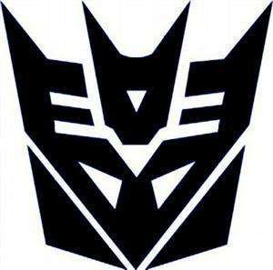 Transformers Decepticon Megatron Car Decal Sticker  