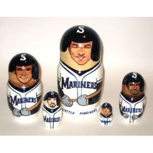 MLB Baseball Seattle Mariners or Any Team your choice Russian Nesting 