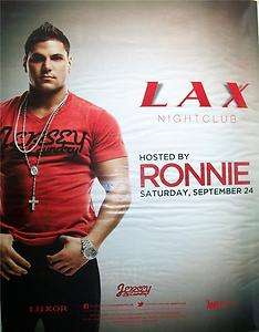 Jersey Shore Ronnie @ Luxor Las Vegas Casino LAX Night Club Ad  