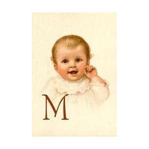 Baby Face M 28x42 Giclee on Canvas