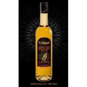  El Dorado Spice Rum 80@ 750ML Grocery & Gourmet Food