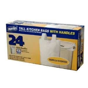 Ruffies 13 Gallon Tall Kitchen Trash Bags   12   24Count Boxes (288 