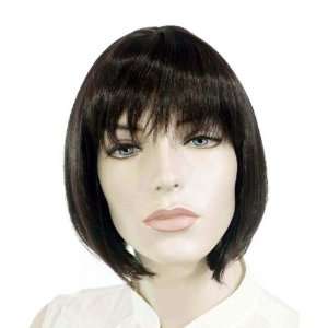    11 Darkest Brown Tippedwith Dark Auburn bangs synthetic wig Beauty
