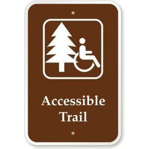  Accessible Trail (with Graphic) High Intensity Grade Sign 