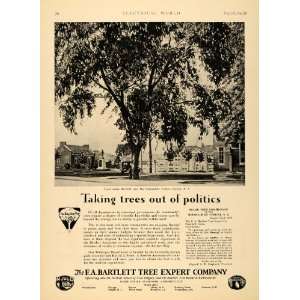  1929 Ad F A Bartlett Tree Expert Co Community Center NJ 