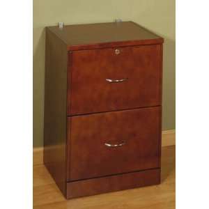  Studio RTA   Cherry Two Drawer Vertical File Cabinet 