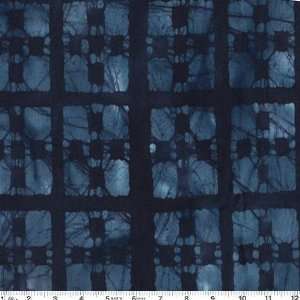  108 Quilt Backing Barrington Batik Blue Fabric By The 