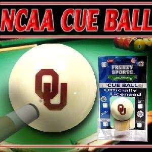  Oklahoma Sooners Officially Licensed Billiards Cue Ball 
