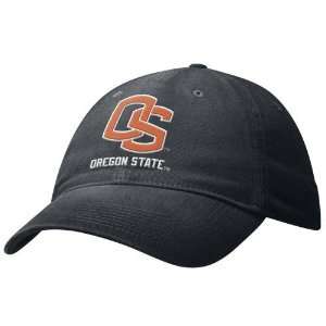  Nike Oregon State Beavers Black Swoosh Flex Fit Hat 