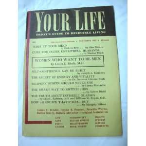   Life November 1952 Guide to Desirable Living NH Kingsway Press Books