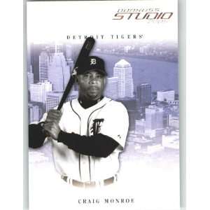  2005 Studio #111 Craig Monroe   Detroit Tigers (Baseball 