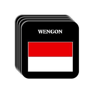  Indonesia   WENGON Set of 4 Mini Mousepad Coasters 