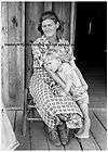 1938 DEPRESSION PHOTO GRANDMOTHER & CHILD BY R. LEE