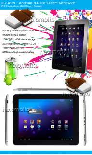 CUBE™ U9GT2 GOOGLE ANDROID 4.0 TABLET 3G w/ CASE+KEYBOARD 