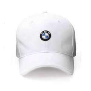  BMW Roundel Cap   White 
